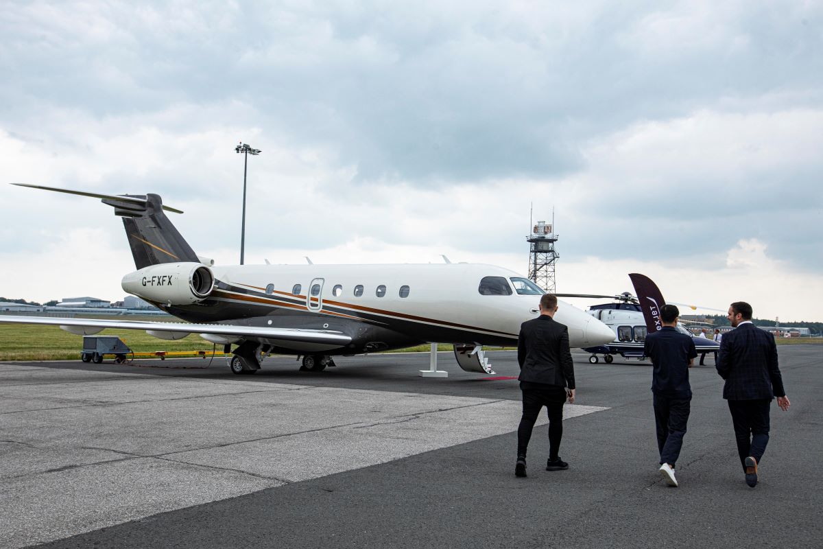 European Fleet Celebration at Farnborough - Flexjet UK